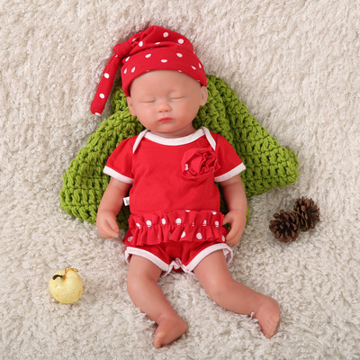 ww1509仿真硅胶娃娃 38cm15inch重生娃娃 婴幼儿伙伴公仔娃娃