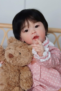 23英寸仿真婴儿娃娃  Meilian跨境货源 亚洲宝宝中国娃娃重生婴儿
