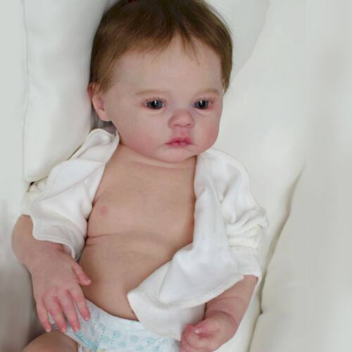 仿真重生娃娃 Reborn doll Meadow 儿童过家家玩具洗澡娃娃