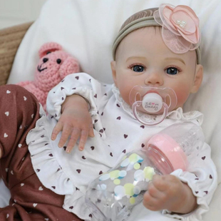 17英寸仿真重生娃娃 Reborn doll 儿童过家家玩具Куклы