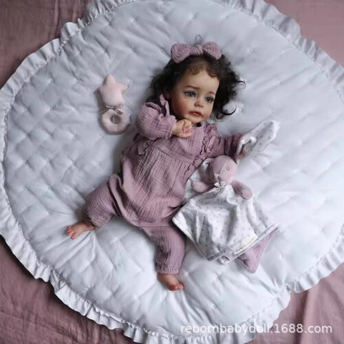 48厘米仿真婴儿重生娃娃Reborn Baby Suesue可爱公主娃娃跨境货源