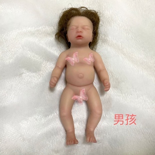 doll reborn Hoomai 纯硅胶实心重生娃娃仿真娃娃婴儿silicone