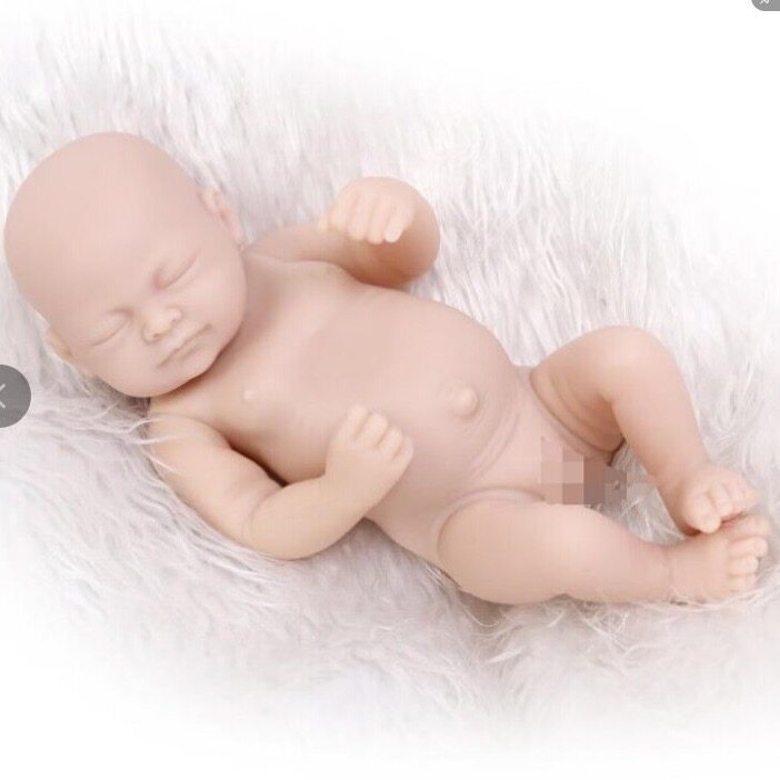 10英寸 reborn doll kit 仿真婴儿 重生娃娃 diy全胶模具 非成品图片