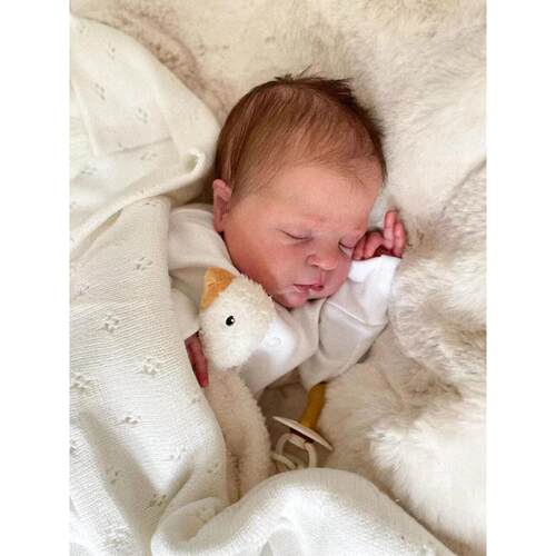 50厘米仿真新生儿宝宝reborn doll 手工娃娃重生婴儿 3D绘制