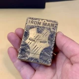 ZORRO ZORRO GENUNE 912S Ручная резьба - это старый железной человек -механический датчик керосина более легкий ретро -подарки