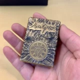 ZORRO ZORRO GENUNE 912S Ручная резьба - это старый железной человек -механический датчик керосина более легкий ретро -подарки