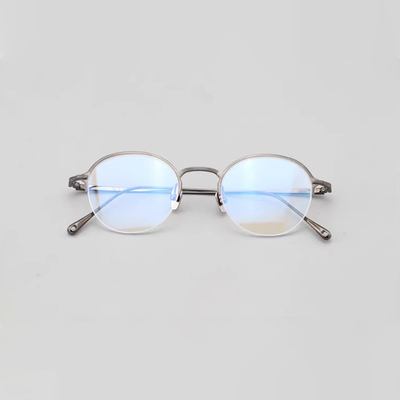 纯钛超轻近视方框复古文艺眼镜架