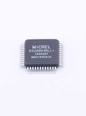 KSZ8863FLL KSZ8863MLLI RLLI QFP48  FLLI 以太网控制器芯片全新