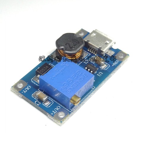 2adc-dc模块输入可调带升压板