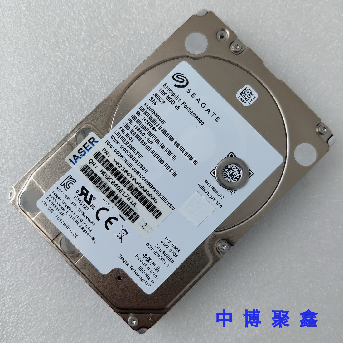 希捷 ST300MM0008 12Gb 10K SAS 300G