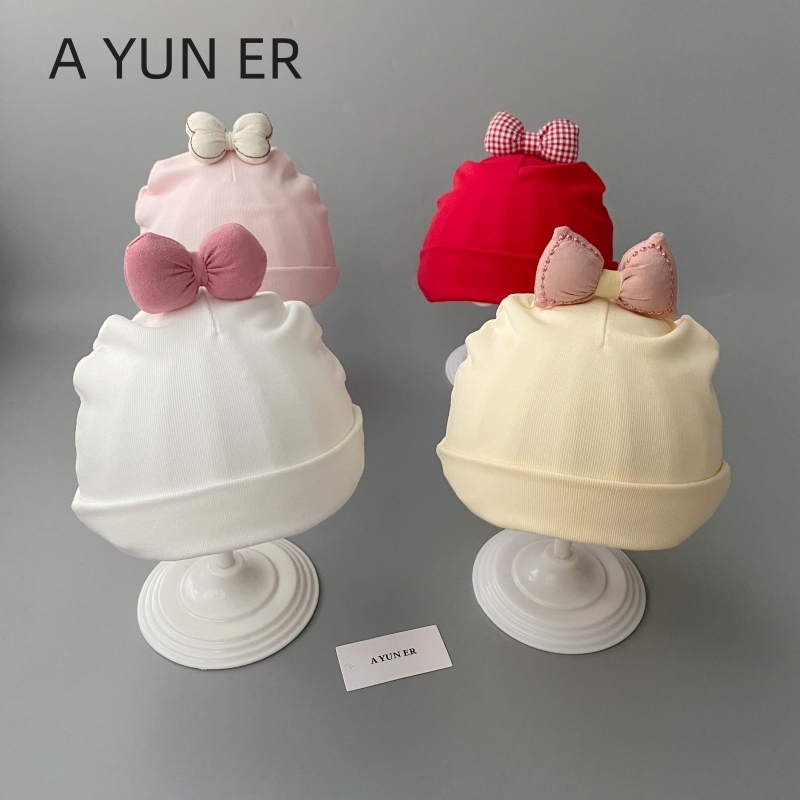 婴儿帽子春秋薄款初生婴幼儿胎帽