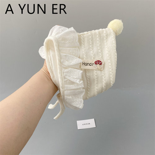 婴儿帽子春秋款可爱甜美精灵帽