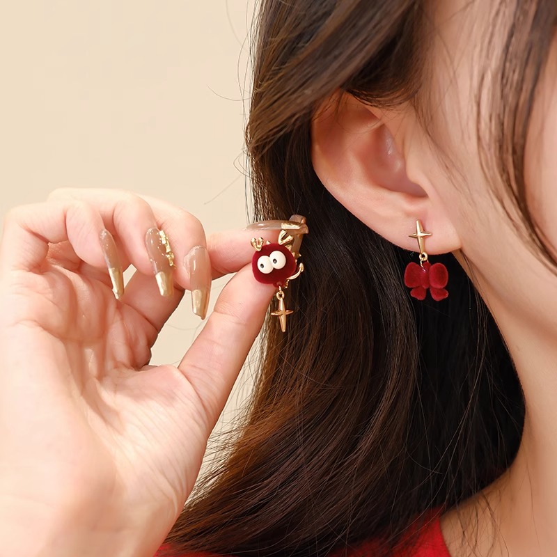 适合过年龙年本命年耳环