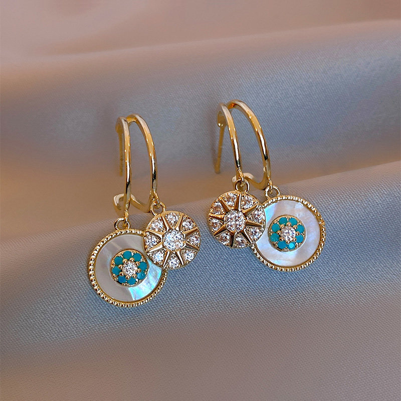 海的女儿轻奢星芒耳环韩国925银针小众独特设计网红耳钉耳饰品女,饰品/流行首饰/时尚饰品新,耳环,淘宝优惠券,粉丝福利购,淘宝优惠卷