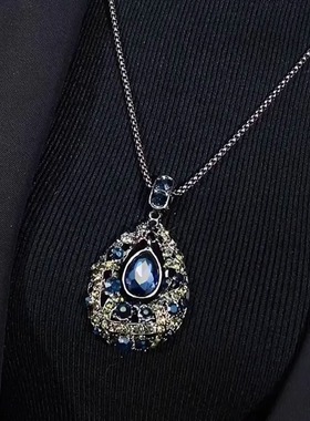 气质百搭高端大气秋冬毛衣链