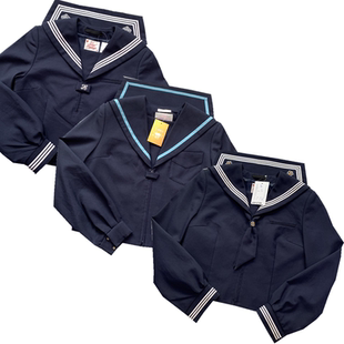 中古古着校服日本制学生正统校供JK制服西装外套学院风少女冬服
