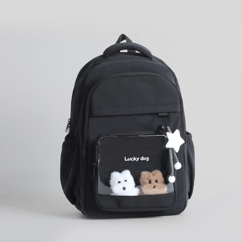 痛包韩版简约双肩包初高中大学女书包大容量防水休闲户外旅行背包,箱包皮具/热销女包/男包,双肩背包,淘宝优惠券,粉丝福利购,淘宝优惠卷