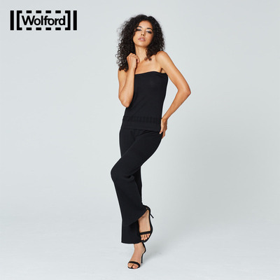 Wolford针织微喇裤含桑蚕丝
