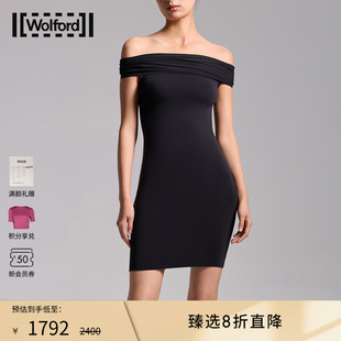 Wolford沃尔福特FatalDress一裙多穿修身 显瘦黑色抹胸魔术裙50796