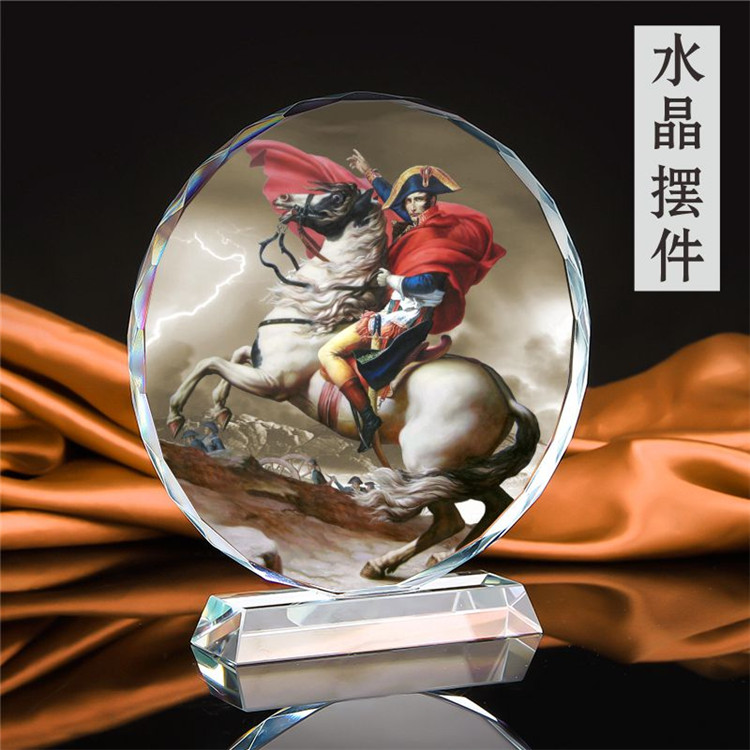 世界画像纯手工人偶模型水晶摆件