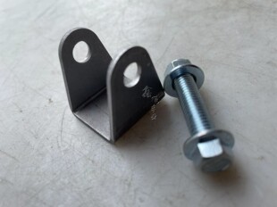 自制四轮钢管电动摩托卡丁车沙滩车配件减震吊耳避震固定座8MM孔