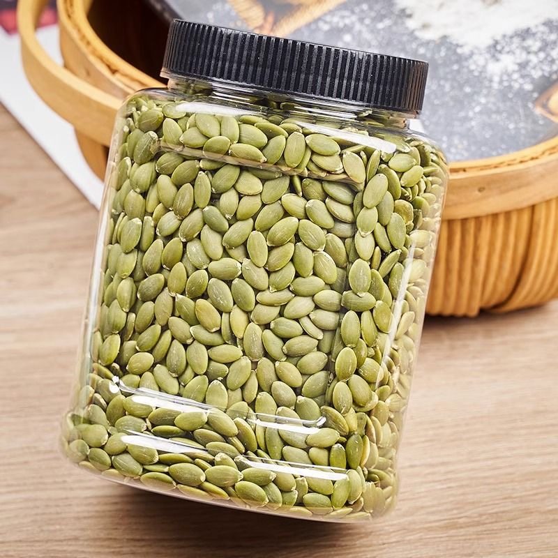 南瓜子仁500g罐装内蒙古生熟南瓜子仁原味脱壳话梅味南瓜子炒货