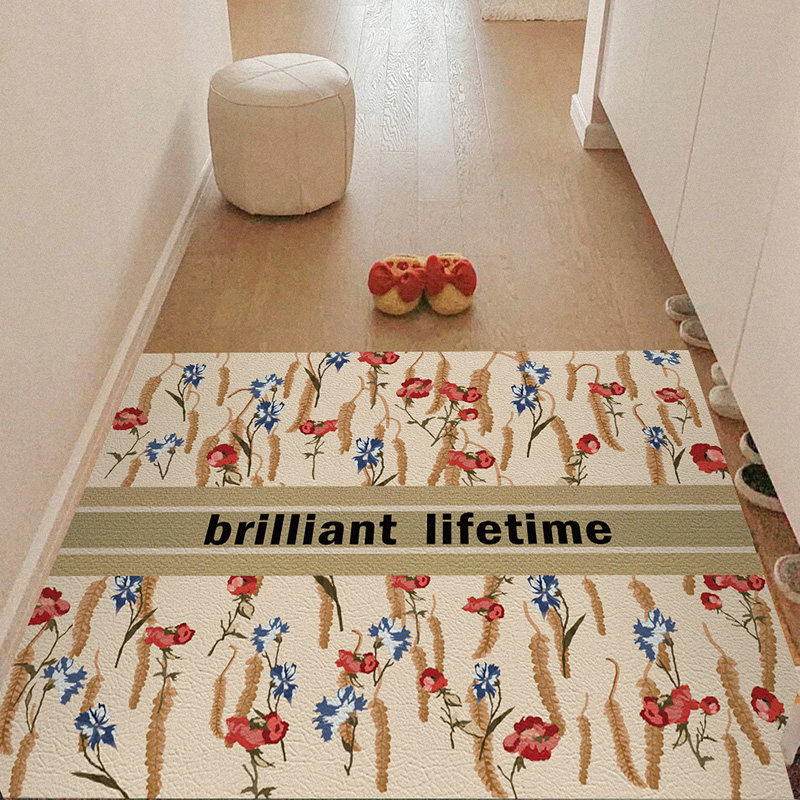 入户门地垫可擦洗PVC脚垫家用皮革防水防滑进门垫玄关地毯可裁剪,居家布艺,家用脚垫,淘宝优惠券,粉丝福利购,淘宝优惠卷