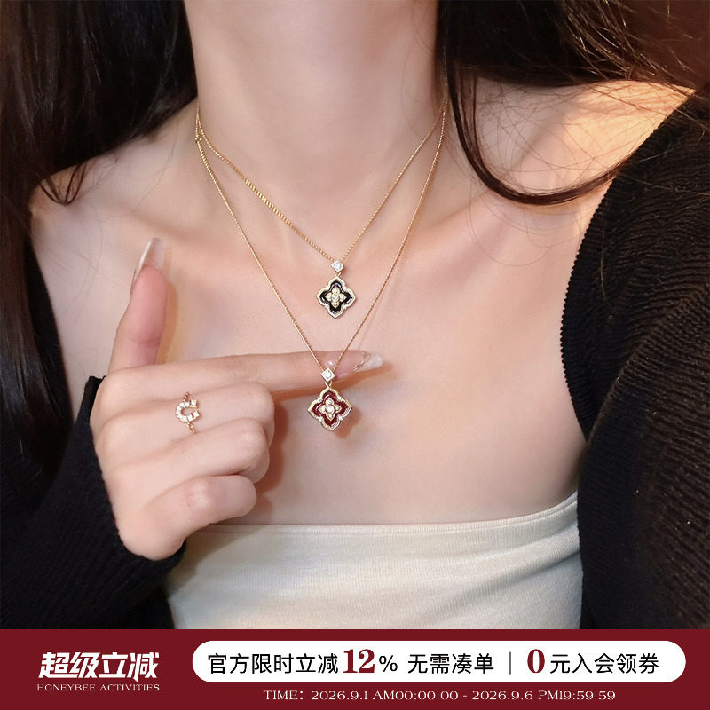 赵露思同款万相吊坠项链女高级感图片