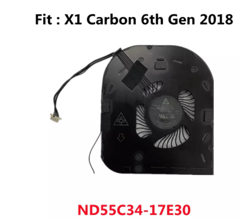 原装联想 X1Carbon 6th 2018 ND55C34-17E30 散热器 风扇 01YR204