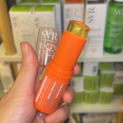 法国SVR物理防晒条10G防晒棒SPF50不油腻 方便携带