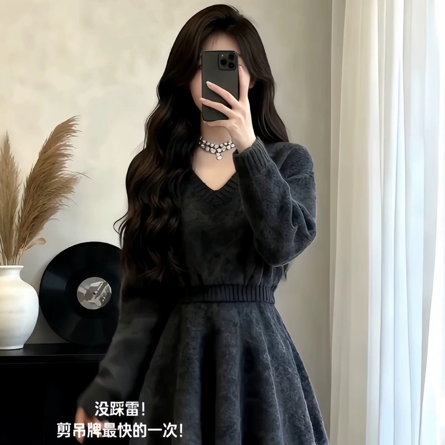 韩系ootd穿搭2026超火独特漂亮巨好看冬装一整套裙短裙套装女新款