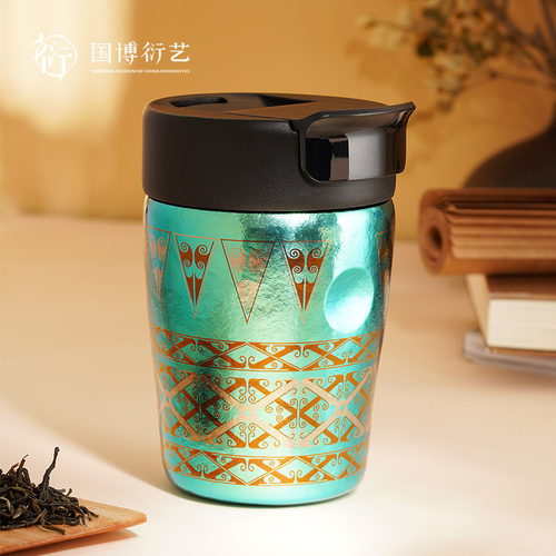 中国国家博物馆钛云纹钛杯随行杯