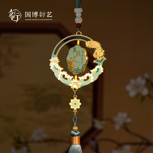 中国国家博物馆鱼跃龙门旋转车挂