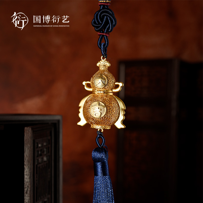 中国国家博物馆大吉葫芦香氛挂件