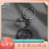 Китайский музей, креативный брелок, подвеска подходит для мужчин и женщин, подарок на день рождения