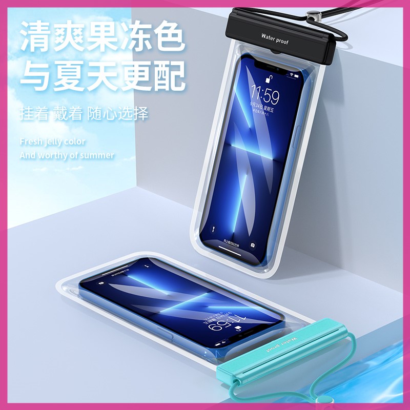 防水袋适用OPPO/A35游泳A91浴室K9sPro可拍照A58x户外A96海边A56