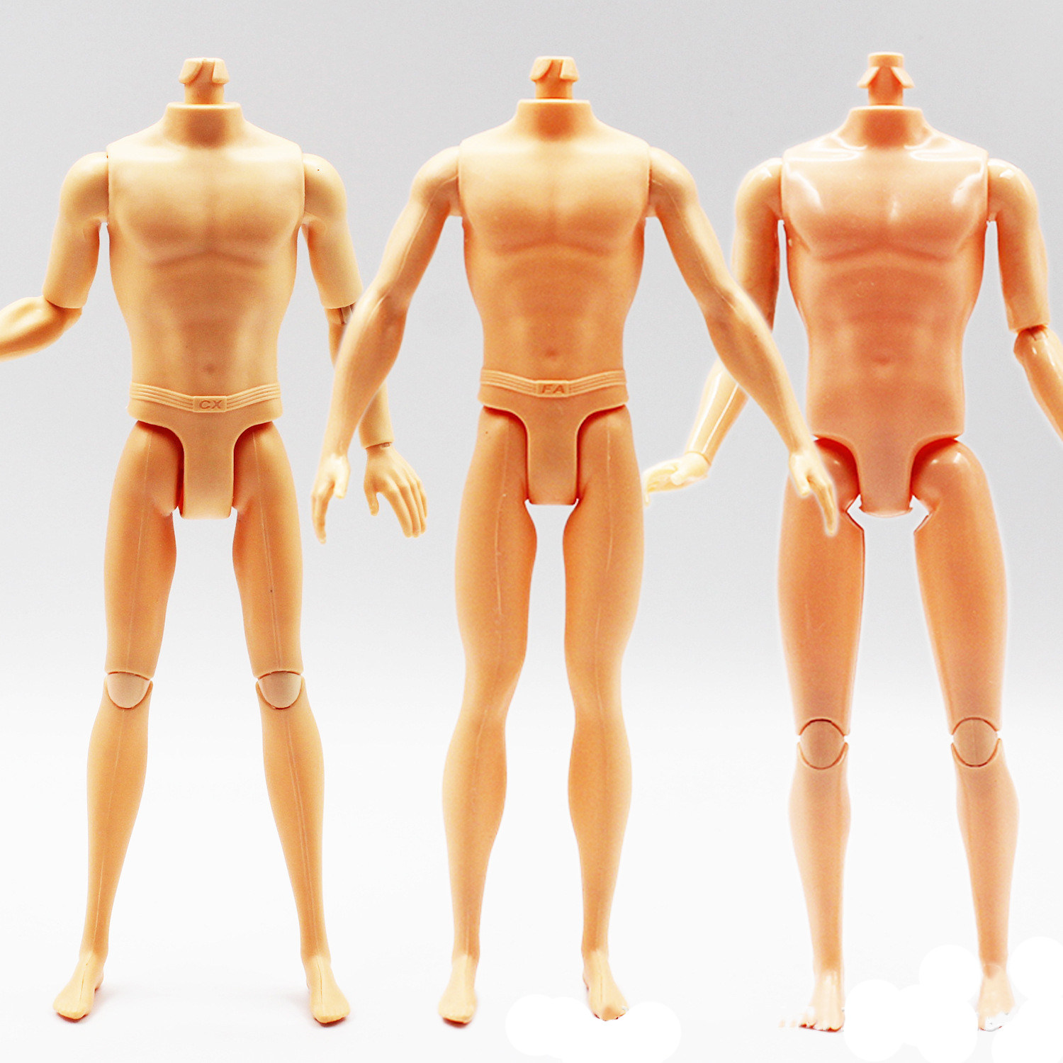30厘米肯素体男人身体娃娃素体男娃娃素体5关节13关节时尚男娃娃