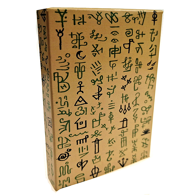 新款雷诺曼 Green Glyphs Lenormand全英文青色符文利诺曼