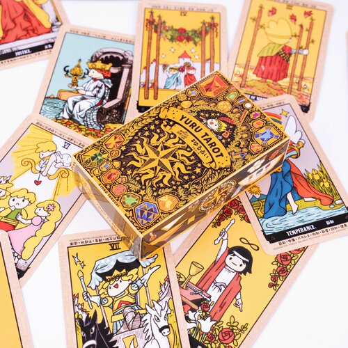 悠闲软萌塔罗牌 带关键字解说松弛塔罗 YURU TAROT（ゆる塔罗卡）