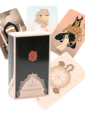 简约寻魂塔罗牌 好看灵魂搜索卡罗牌 the seeking soul tarot