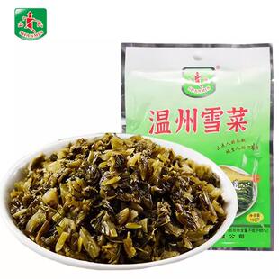 山民温州雪菜150g每袋即食雪里红蕻腌菜酸菜芥菜冬菜下饭咸菜拌笋