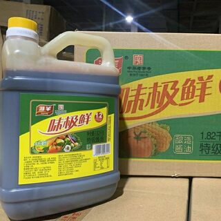 湖羊味极鲜酱油包邮1.82kg一瓶生抽酿造酱油杭帮菜烹饪凉拌卤味