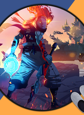 死亡细胞Dead Cells游戏周边地垫房间卧室床边毯电脑椅圆形地垫