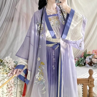 墨晨烟雨【水空清月】宋制汉服