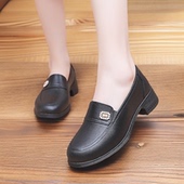 秋鞋 女士新款 防滑浅口外穿水鞋 厨房防水工作胶鞋 雨鞋 休闲坡跟时尚