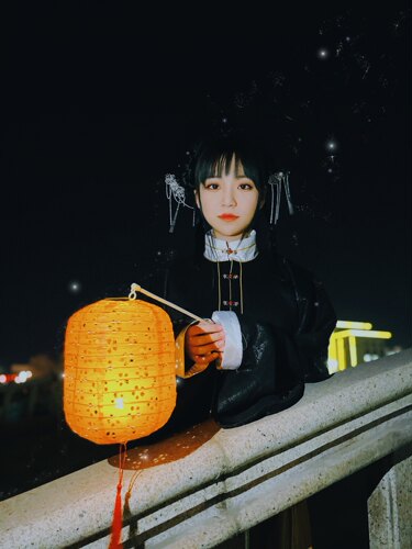 带灯光纸灯笼灯谜镂空商场幼儿园