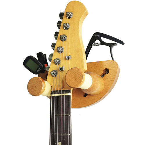 所有吉他通用高档实木墙壁挂钩