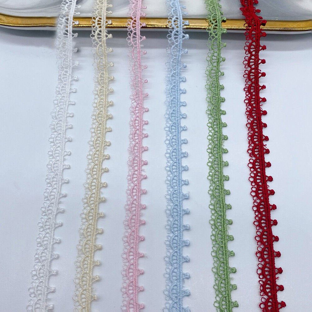 蕾丝花边辅料窗帘被子布料做衣服毛衣连衣裙领口装饰手工水溶材料