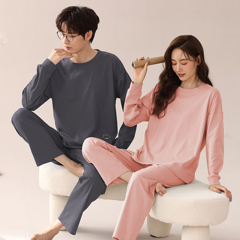 A类情侣纯棉除螨家居服