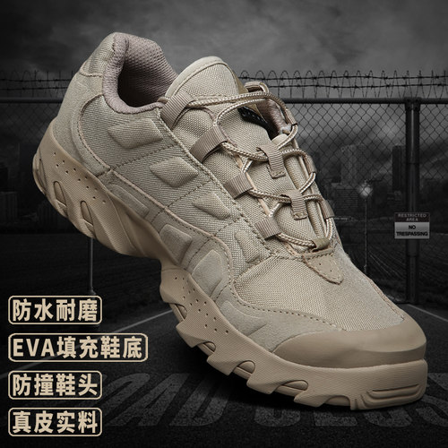 军迷户外鞋男春秋爬山透气防滑